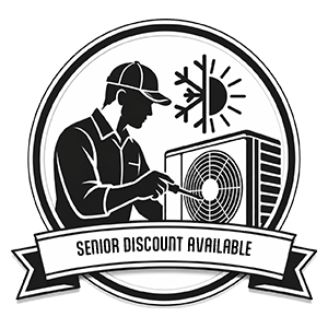 senior discount available badge